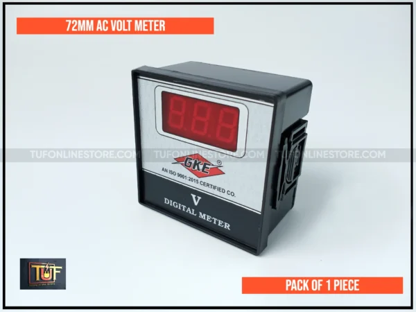 72MM Digital AC Voltmeter