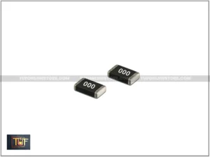 0 Ohm (Ω) SMD 1% 0805 Size Resistors 0R (code : 000), [ 50 Pieces Pack ]
