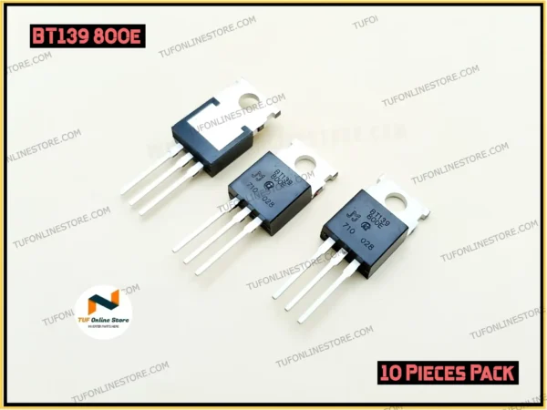 BT139-800E || JST139C-800E TO-220, [ 10 Pieces Pack ]