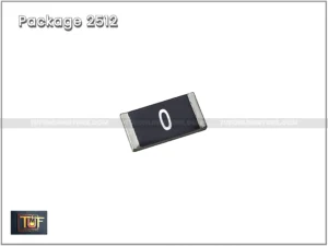 0 Ohm Shunt SMD Resistance [ Package 2512, 1 Watt 1% ] ( Code 0 ), [ 50 Pieces Pack ]