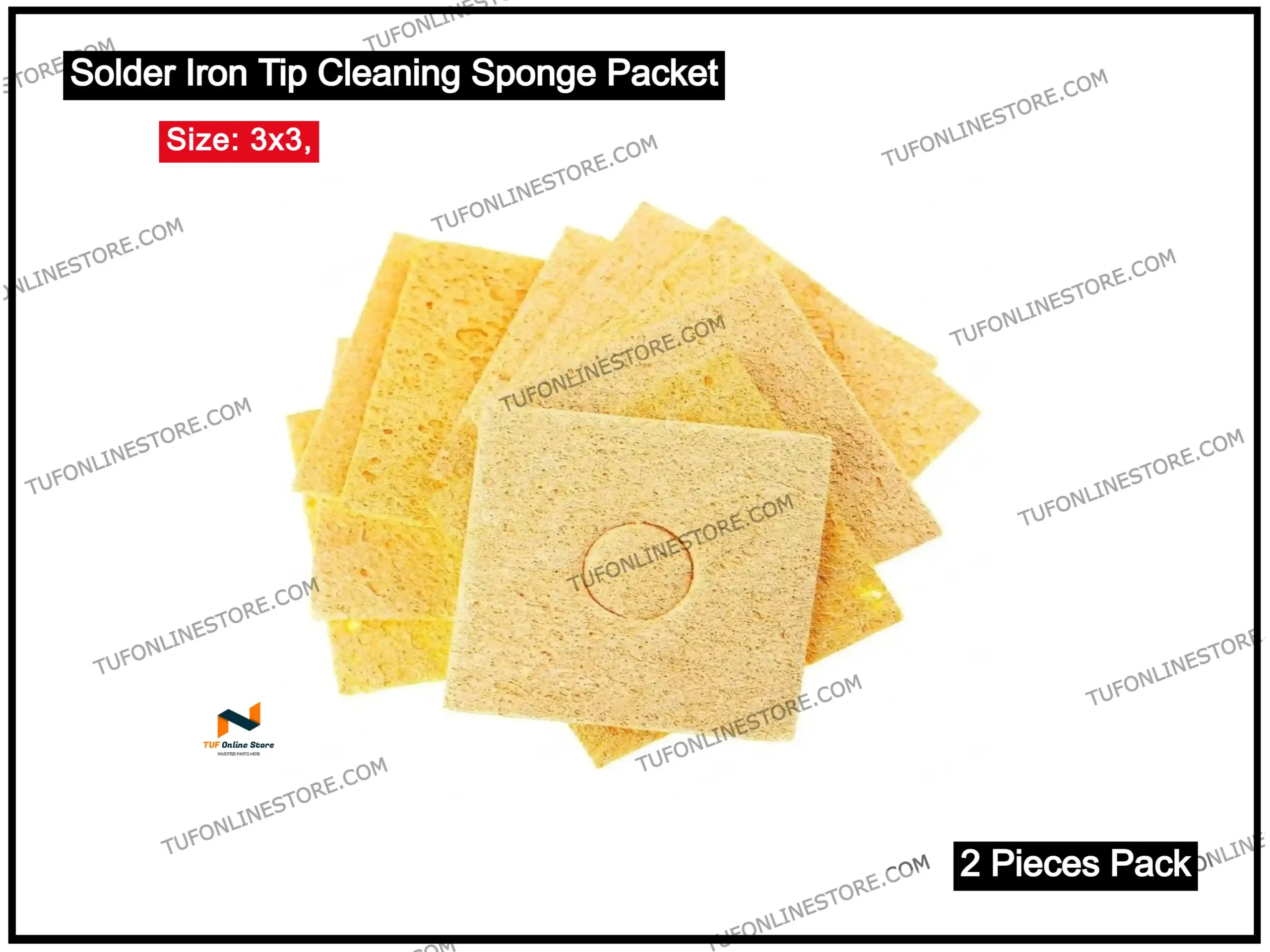 Soldering Tip Cleaning Sponge