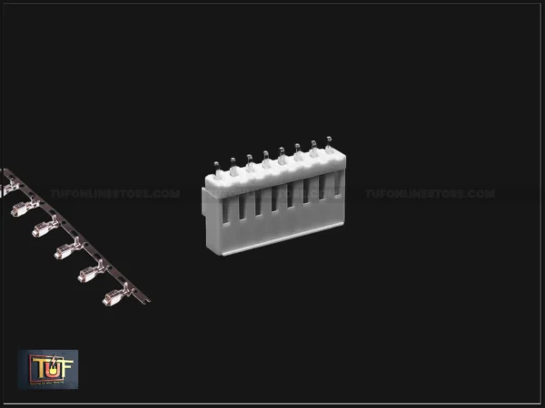 8 Pin Jack With Pins VH 3.96MM Complete Set [ Spacial for Luminous ] [ 10 Pieces Pack ]
