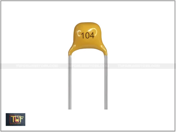 104pf Multilayer Ceramic Capacitor 50V,Capacitance: 0.1uF (100nF) [ 100 Pieces Pack ]