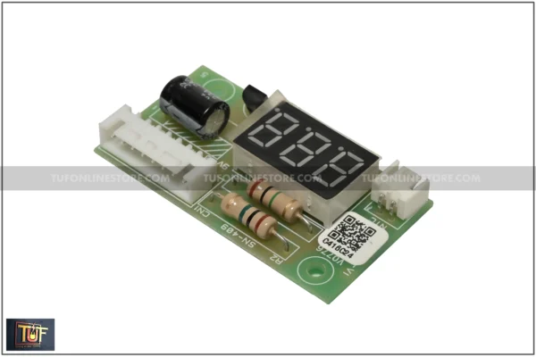 Stabilizer Display Card [ Working 150-280v for 2 Relays Set ] || Automatic Regulator PCB Controller C-412 - Image 2