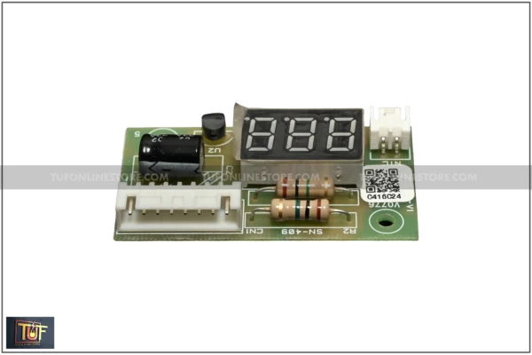 Stabilizer Display Card [ Working 150-280v for 2 Relays Set ] || Automatic Regulator PCB Controller C-412 - Image 4