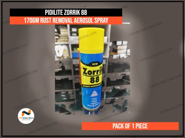 Pidilite Zorrik 88 – 170gm Rust Removal Aerosol Spray,Pack of 1