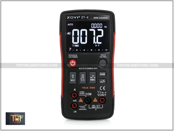 ZT-X 9999 Counts High Precision 1000V 10A Range Auto Manual Digital Multimeter with LCD Display