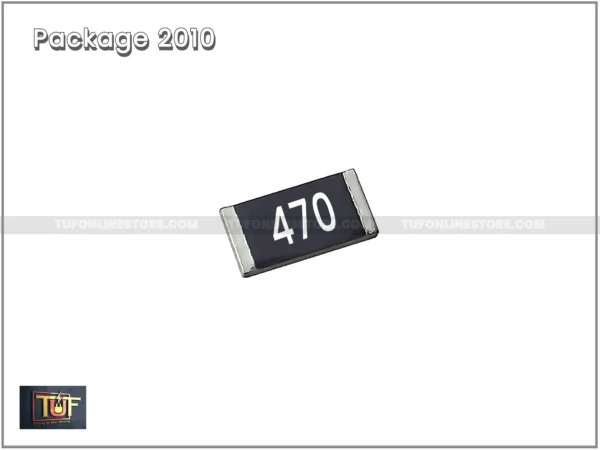 47R SMD Resistance [ Package 2010, 3/4 W (0.75 W) ] ( Code 470 ), [ 50 Pieces Pack ]