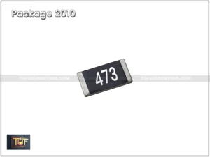 47K SMD Resistance [ Package 2010, 3/4 W (0.75 W) ] ( Code 473 ), [ 50 Pieces Pack ]
