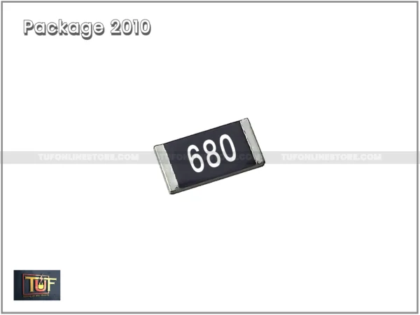 68R SMD Resistance [ Package 2010, 3/4 W (0.75 W) ] ( Code 680 ), [ 50 Pieces Pack ]