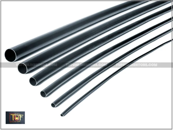 φ 8mm BLACK Color Heat Shrink Tube Sleev ( Spacial for Battery Wire ) 3 Meter Pack - Image 2