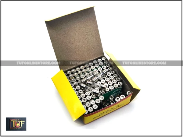 Yellow Box 15 Amp Glass Fuse 250V - 5x20mm Fast Blow [ 100 Pieces Pack ] - Image 2