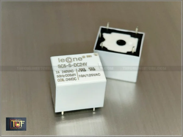 Leone 24V DC Relay 5 Pin 24V 7A  [ 10 Pieces Pack ] - Image 2