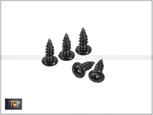 8 no. Black Color Screw for Inverter Stainless Steel Round Head [ 100 Pieces Pack ]