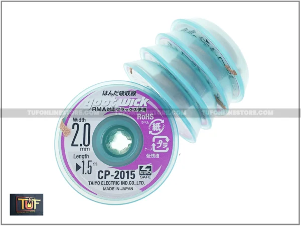 Gootwick Desolder Wick CP-2015 Lead Free ESD Safe Solder-Wick - Image 3