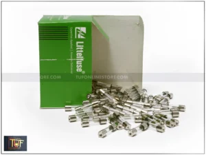 10 Amp Glass Fuse 250V [ Brand Littelfuse  ] Size 5x20mm Fast Blow [ 100 Pieces Pack ]